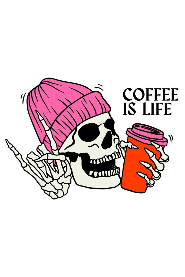 Coffee Collection - Coffee is Life T-Shirt