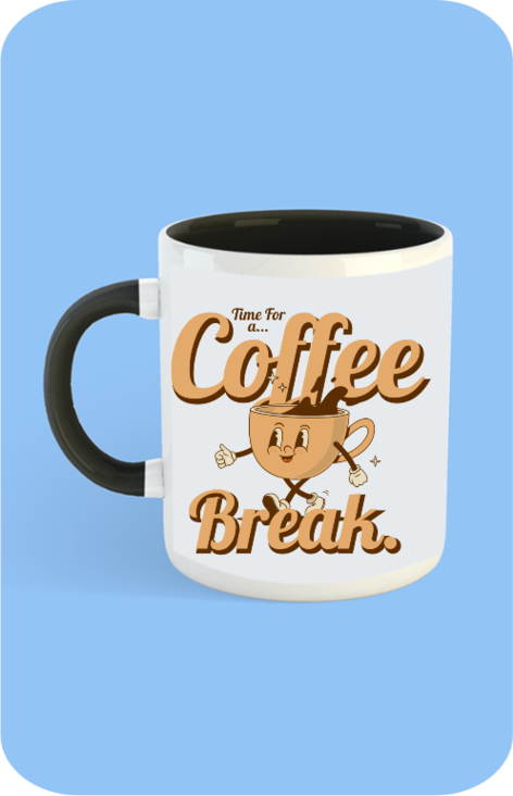 Unisex Color Coffee Mug - Time for a Coffee Break