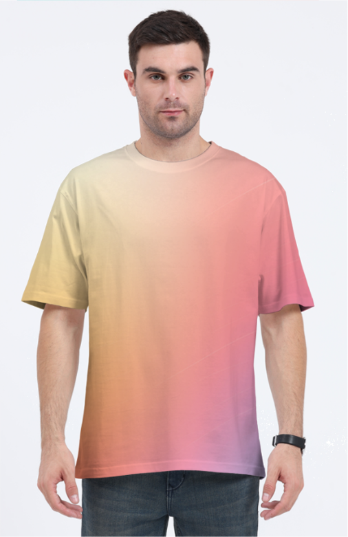 Unisex AOP Oversized T-Shirt - Gradient Design