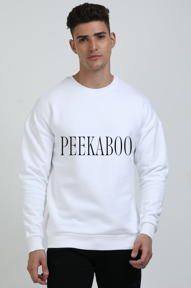 Unisex Oversized Sweatshirts - Peekaboo Unisex Sweatshirt