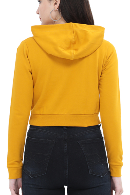 Female Crop Hoodies - ShutUp Susan Hoodie