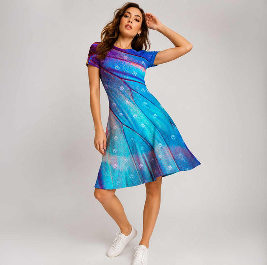 AOP A line Dress - Merlin Special Collections