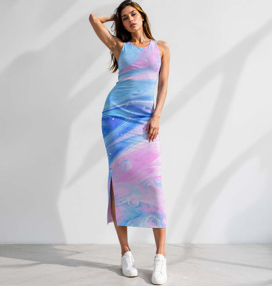 AOP Bodycon Dress