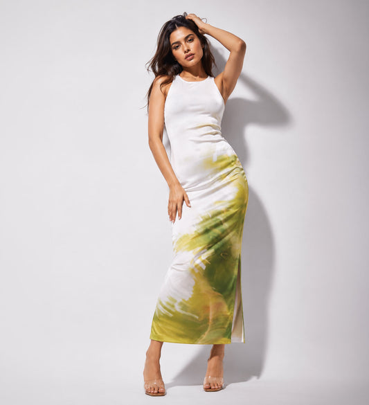 AOP Bodycon Dress