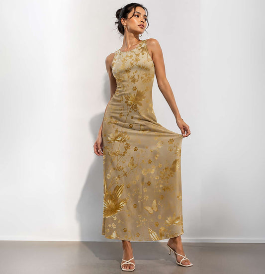 AOP Bodycon Dress - Merlin Special Collections