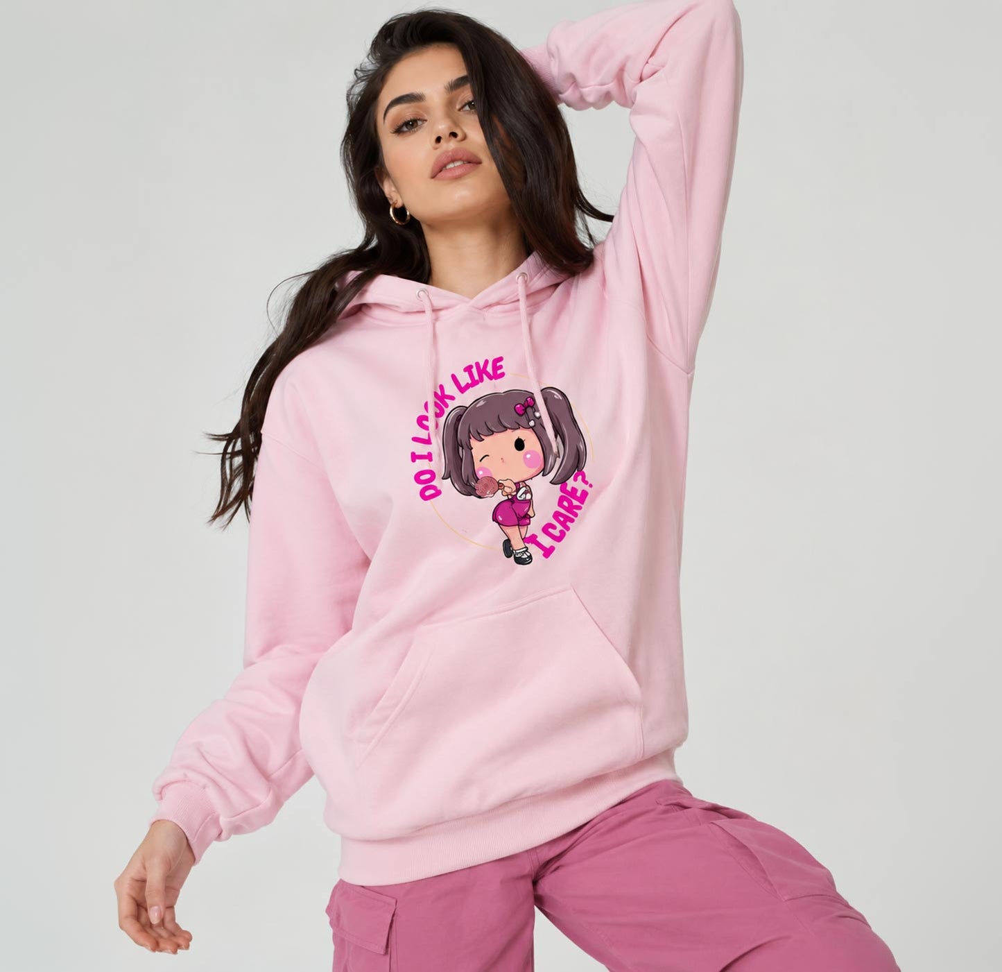 Savage Collection - Do I Look Like I Care? Hoodie