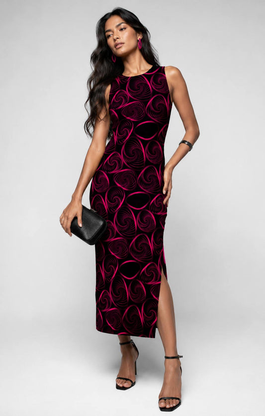 AOP Bodycon Dress